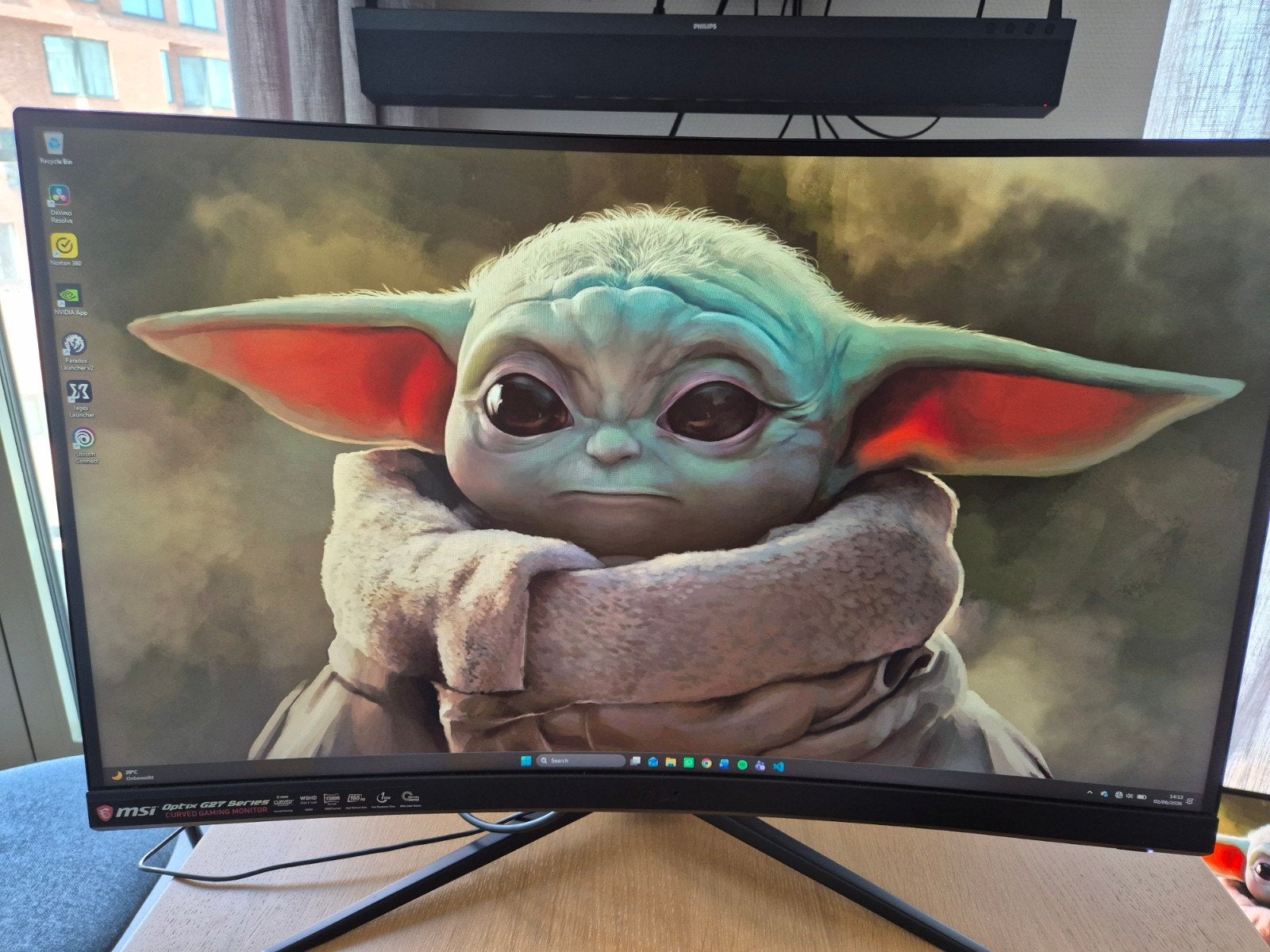 MSI Optix G27CQ4 - 27" Curved 1440p 165Hz Gaming Monitor, MSI, VA, Nieuw, 1 tot 2 ms