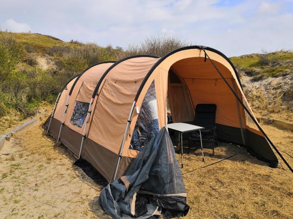 Bardani Mambo Beach tent 4 persoons - compleet, Caravans en Kamperen, Tenten, Ophalen, Gebruikt, Tot en met 4