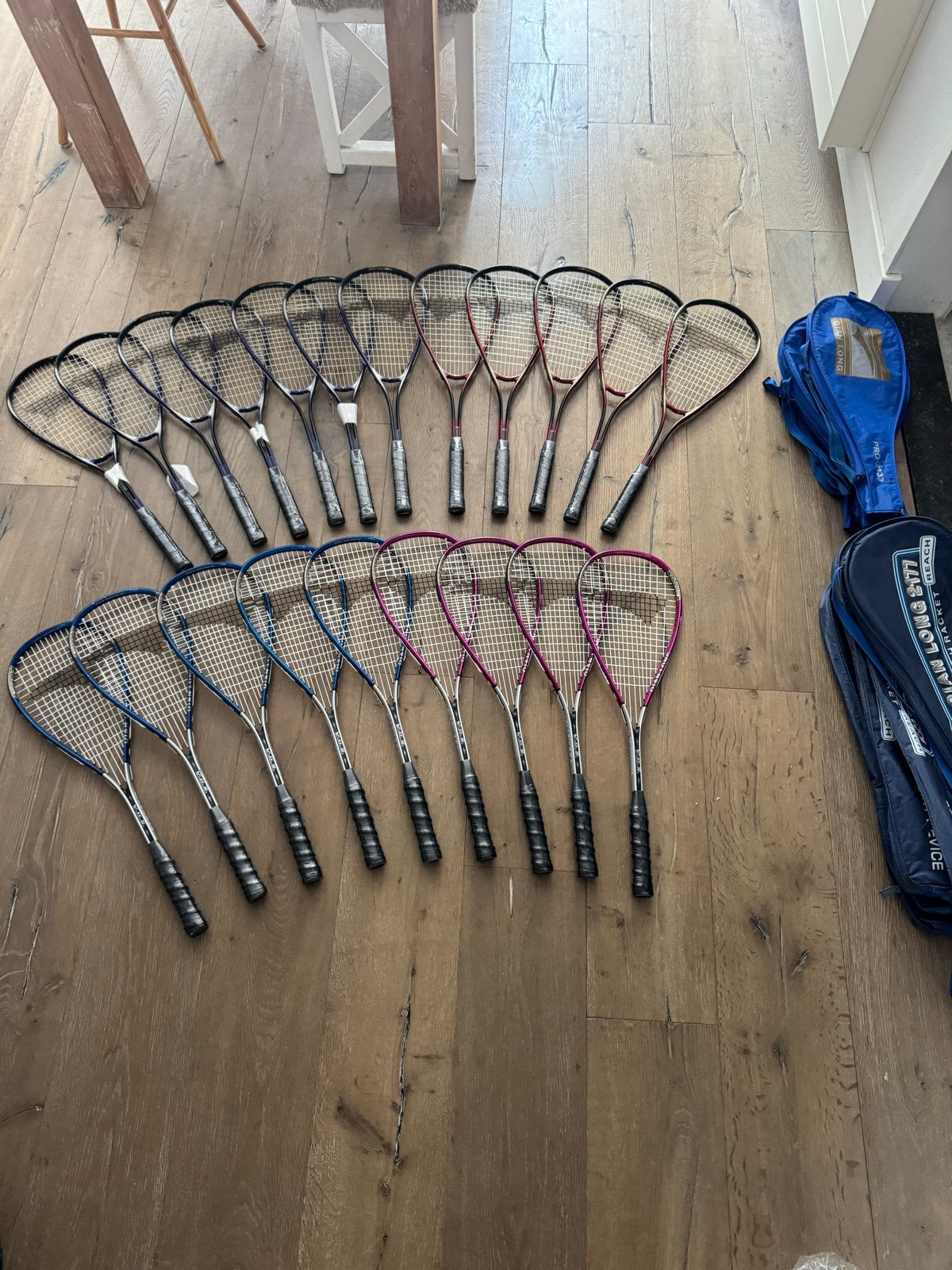 Complete set squash rackets (nieuw), Ophalen of Verzenden, Nieuw