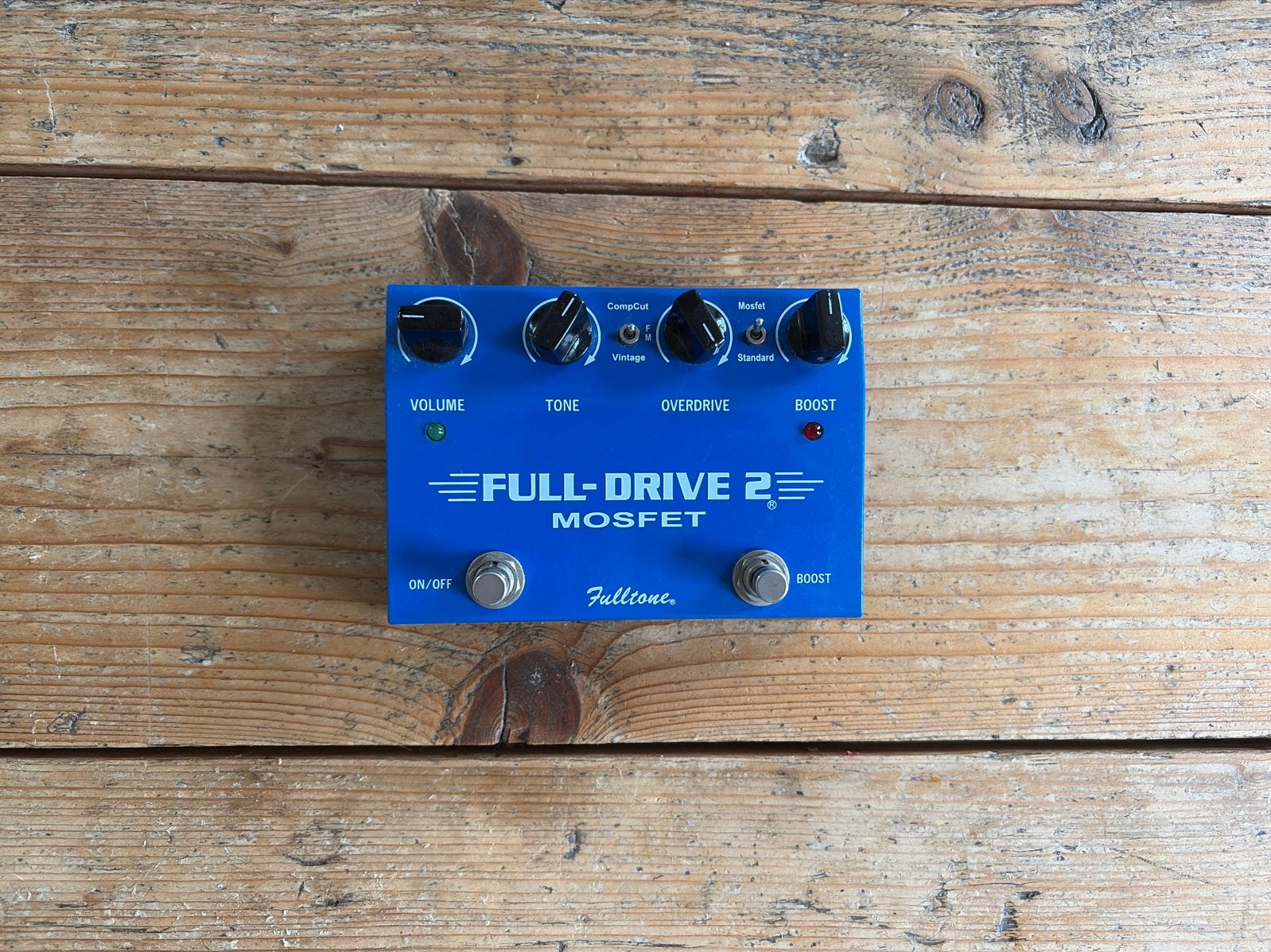 Fulltone Full-Drive 2 MOSFET Overdrive Pedaal, Muziek en Instrumenten, Effecten, Ophalen of Verzenden, Gebruikt, Distortion, Overdrive of Fuzz