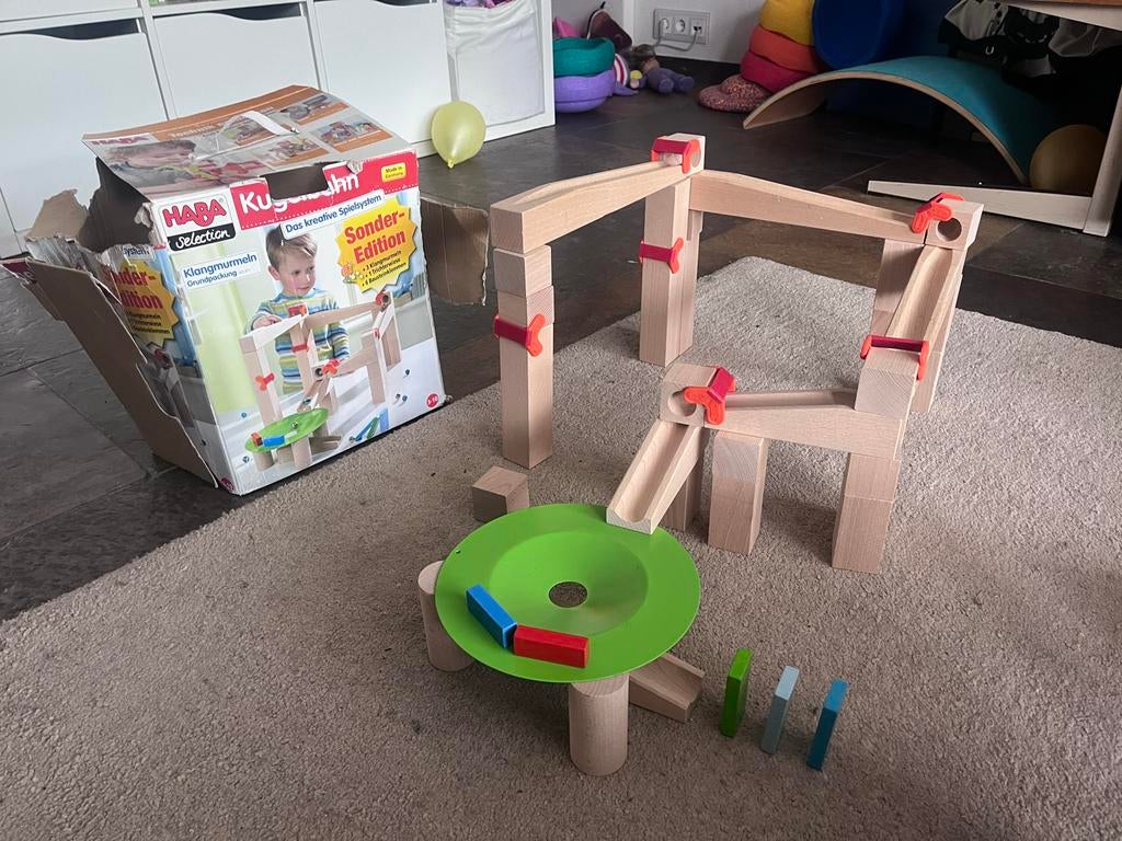Haba Knikkerbaan - Nieuwstaat (doos beschadigd), Ophalen, Zo goed als nieuw, Overige merken