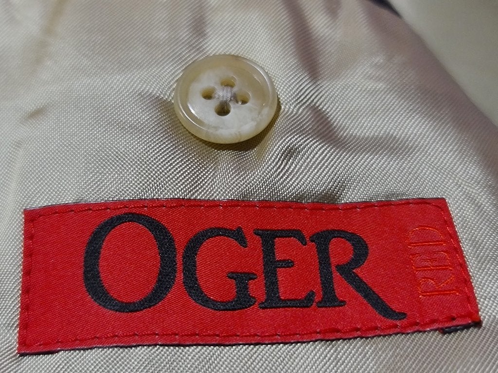 Oger Colbert super pasvorm met blauwe kleur maat 52, Maat 52/54 (L), Blauw, Ophalen of Verzenden, Oger