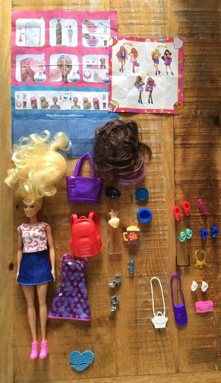 5 Barbiepoppen, Kinderen en Baby's, Ophalen of Verzenden, Zo goed als nieuw, Barbie