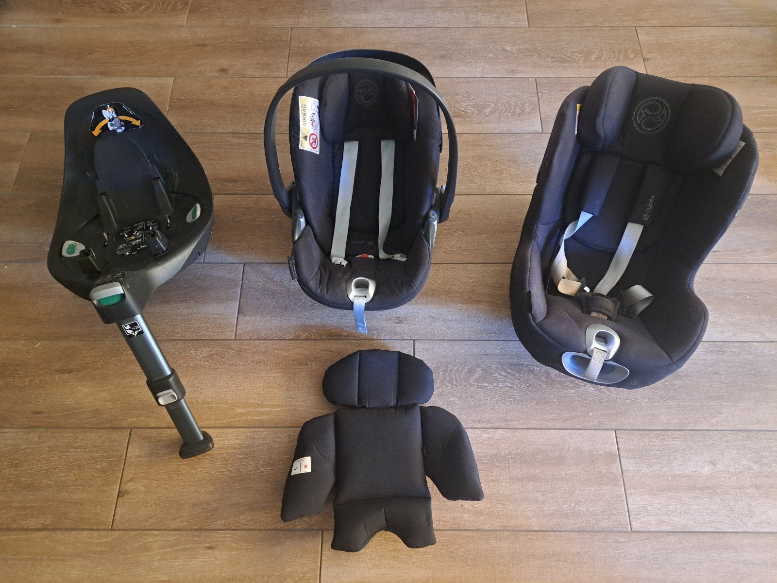 CYBEX Base Z + Cloud Z + Sirona Z2, Gebruikt, Isofix, 0 t/m 13 kg, Ophalen