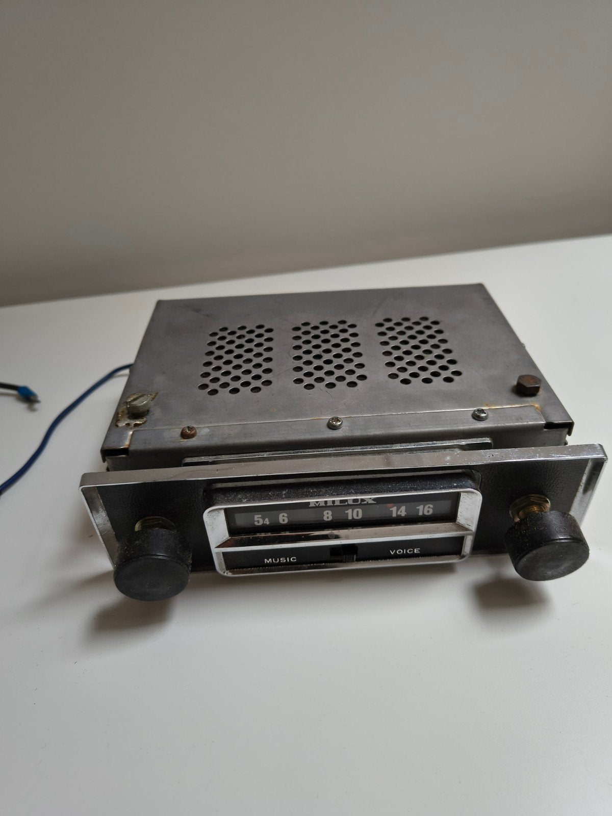 Klassieke autoradio -Vintage AM-ontvanger (werking onbekend), Ophalen of Verzenden, Gebruikt
