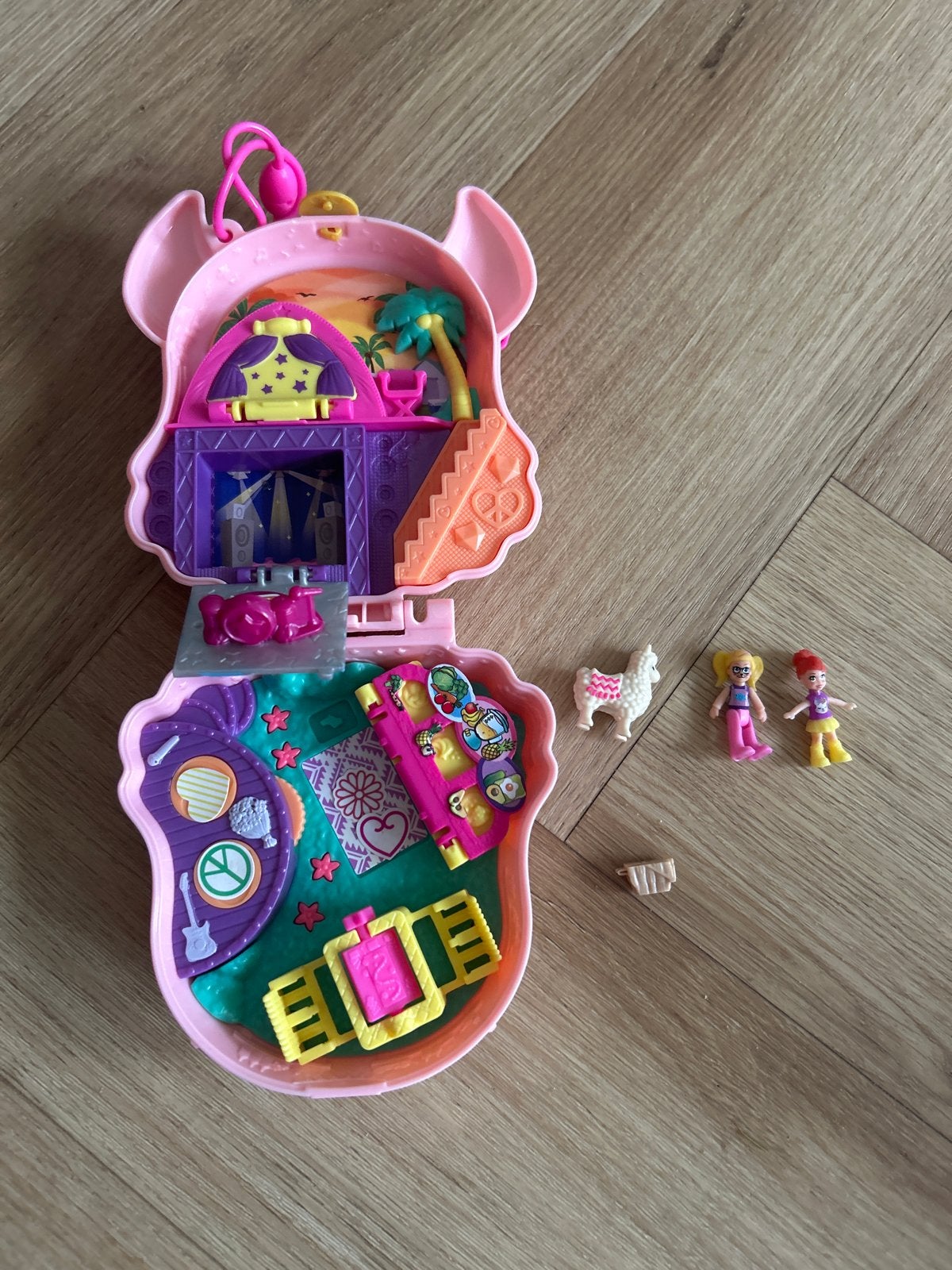 Polly Pocket Lama Speelset - Zo goed als nieuw & Compleet, Ophalen of Verzenden, Zo goed als nieuw, Meisje