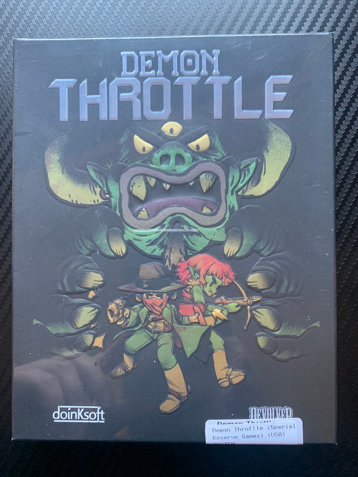 Demon Throttle Special Reserve Games Limited Print Sealed, Spelcomputers en Games, Avontuur en Actie, Online, Vanaf 18 jaar, Verzenden
