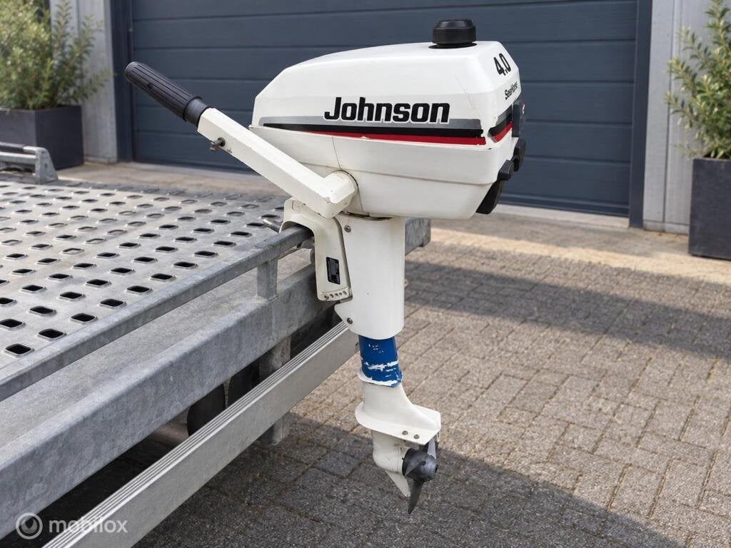 Johnson 4 PK Buitenboordmotor, Gebruikt, Buitenboordmotor