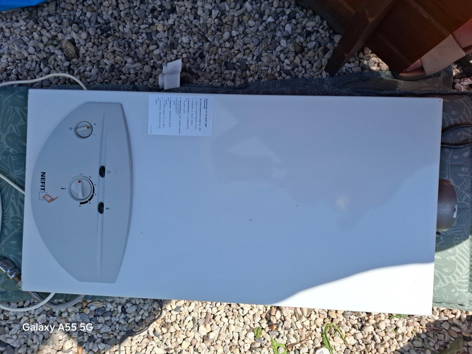 geiser, Nefit, ventilatorgeiser, Fasto, Ophalen, Gebruikt, Aardgas, Geiser
