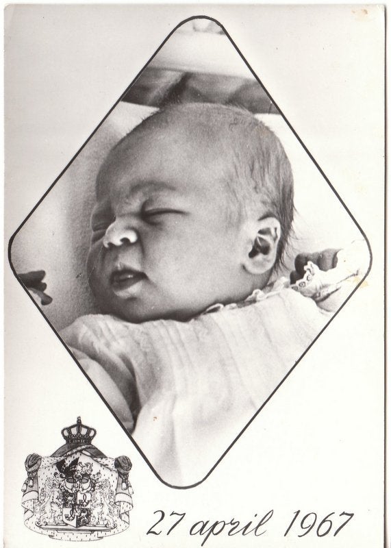 Kaart: Geboorte Prins Willem-Alexander 880 [4179]  [VeOvKo], Ophalen of Verzenden, Zo goed als nieuw, Nederland, Kaart, Foto of Prent