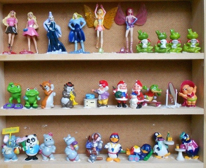 "Speciale" Hardplastic FIGUREN = Kindersurprise Ferrero, Ophalen of Verzenden, Zo goed als nieuw, Overige typen