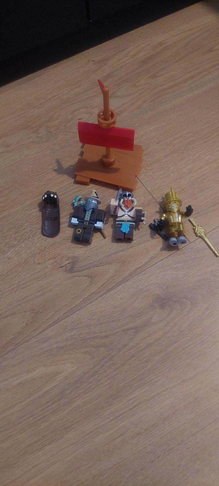 Roblox actiefiguren set met accessoires, Ophalen of Verzenden, Gebruikt