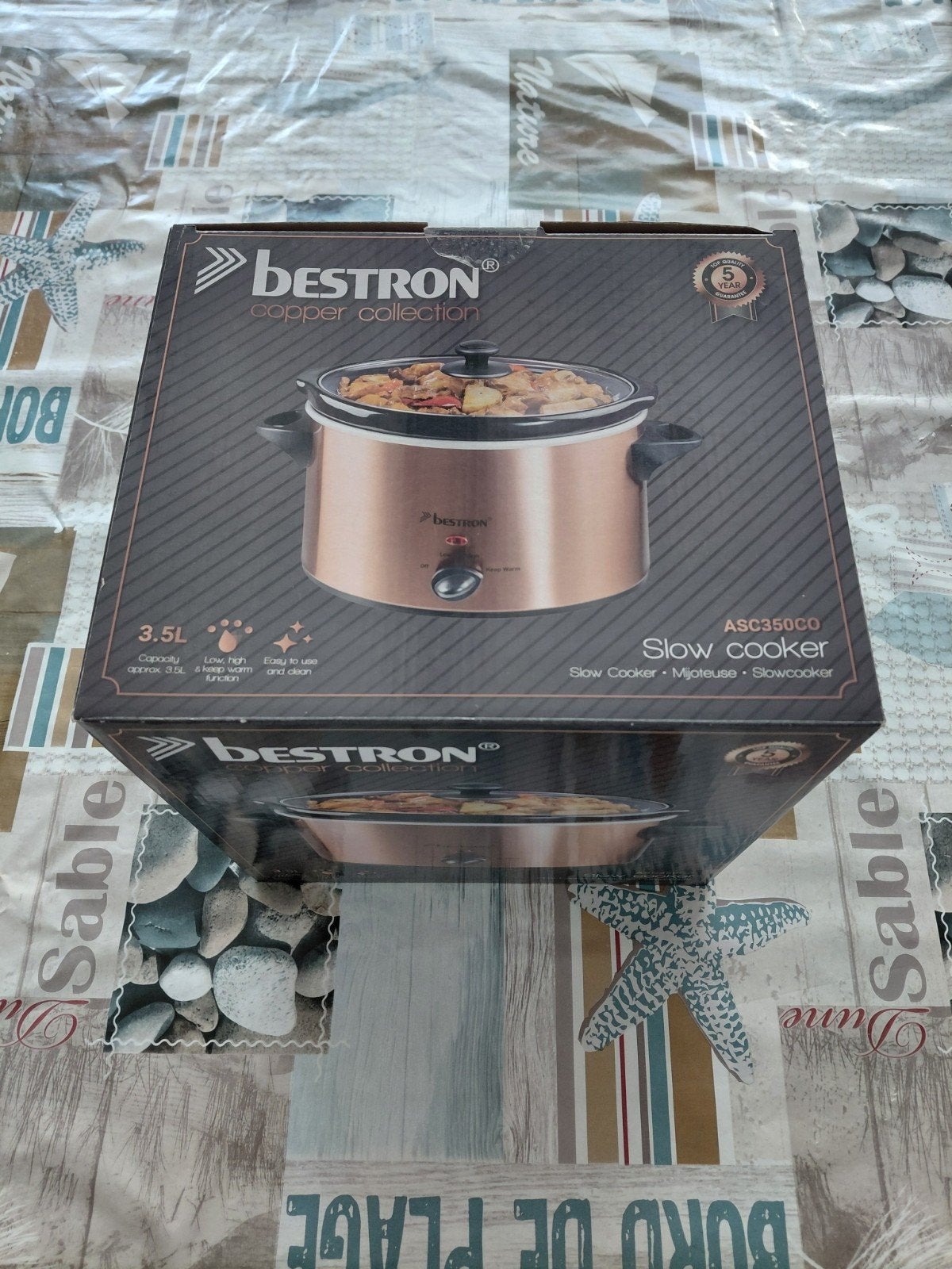 Bestron slow cooker, Overige materialen, Overige typen, Nieuw, Ophalen of Verzenden