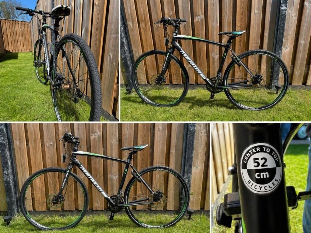 Sportieve Merida hybride fiets – maat 52 – licht & snel, Overige merken, 28 inch, Gebruikt, 49 tot 53 cm