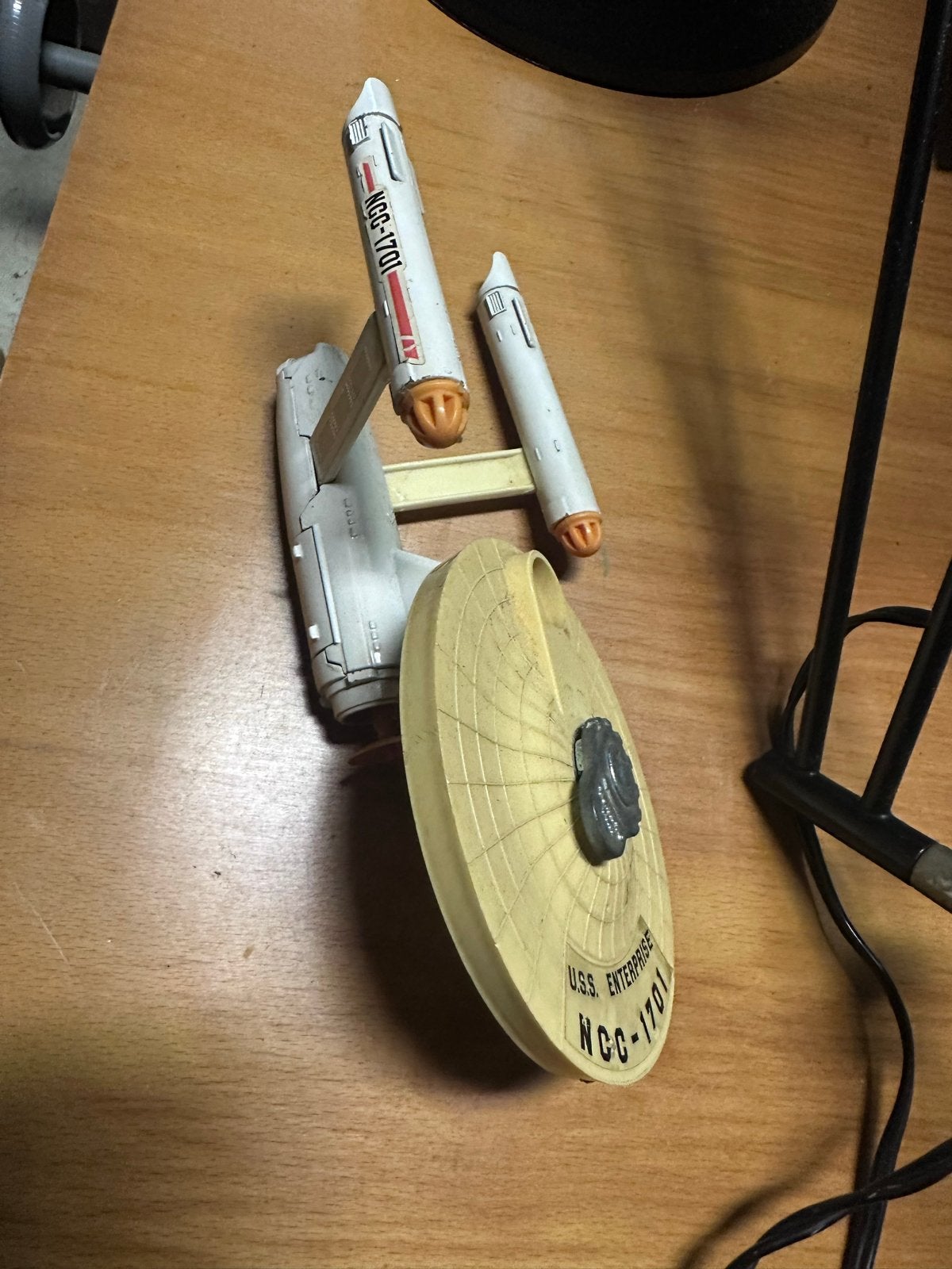 Dinky Toys USS Enterprise Star Trek Vintage Ruimteschip, Ophalen of Verzenden, Gebruikt