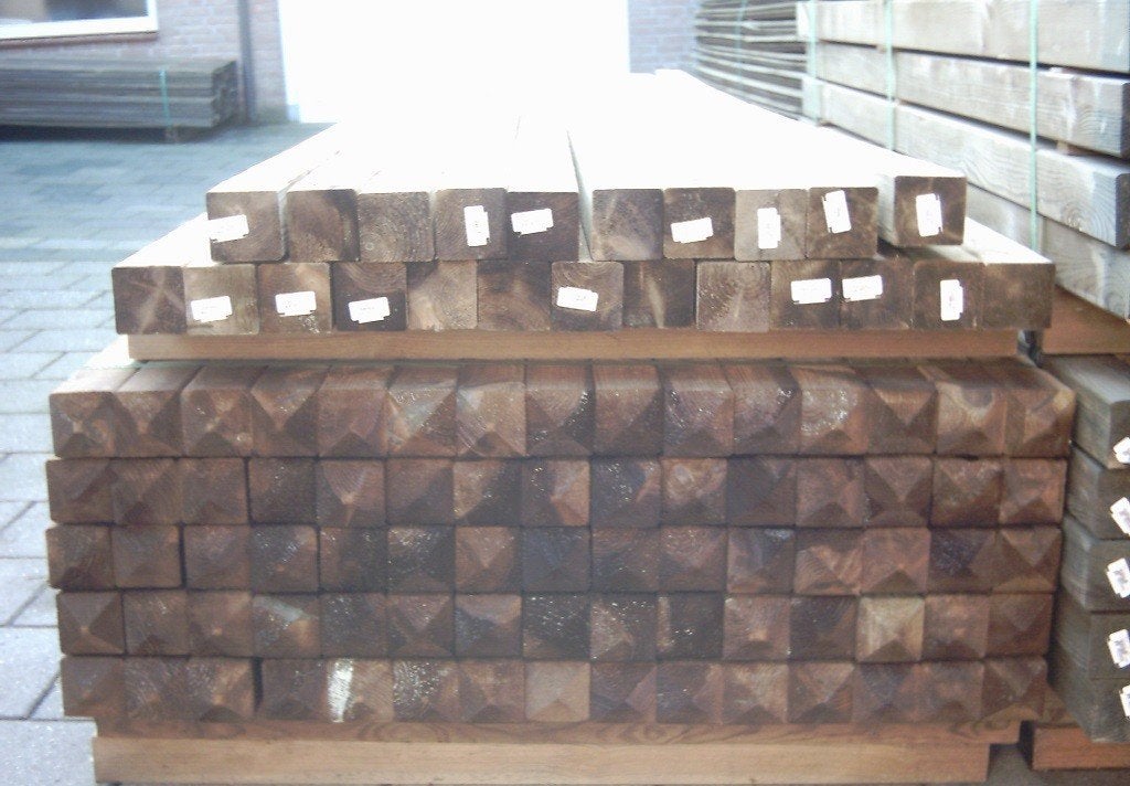 Geimpregneerde houten tuinpalen 25 stuks/1.80 Mtr., Tuin en Terras, Palen, Balken en Planken, Ophalen, Nieuw, 180 tot 250 cm, Palen