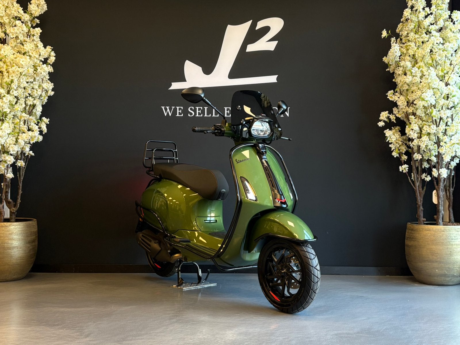 Vespa Sprint | Virtual Cockpit | Groen | Nieuw | Full-Option, Overige modellen, ., Maximaal 45 km/u, Nieuw