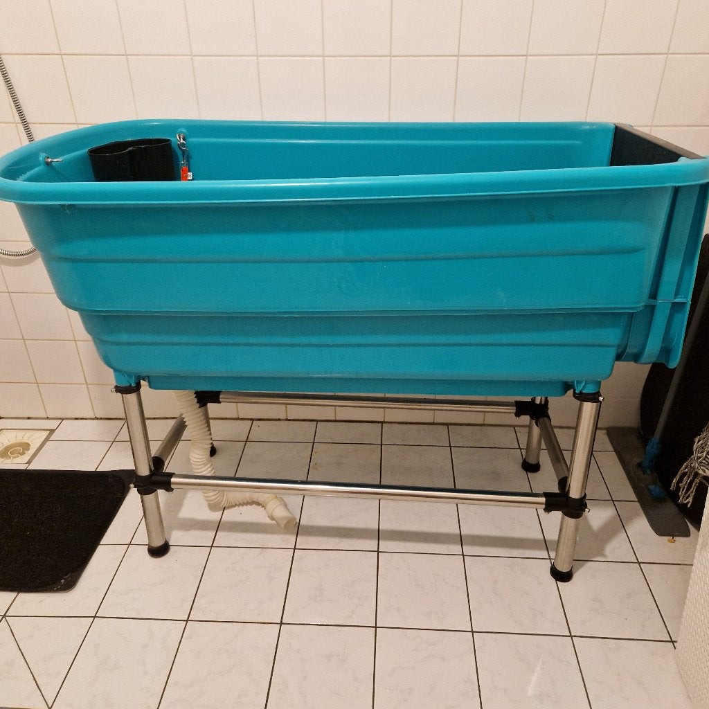 hondenbad, Ophalen