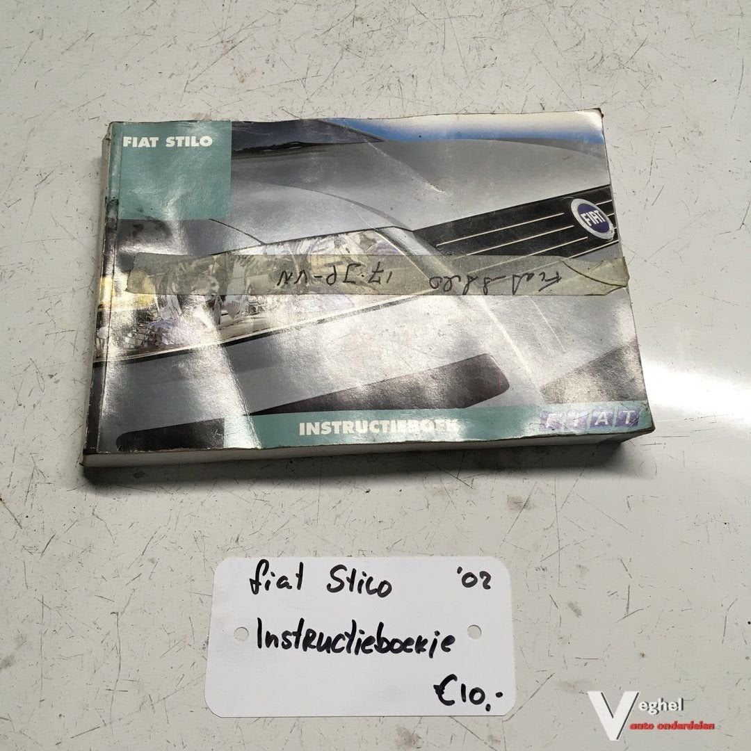 Fiat Stilo 2002  Instructieboekje