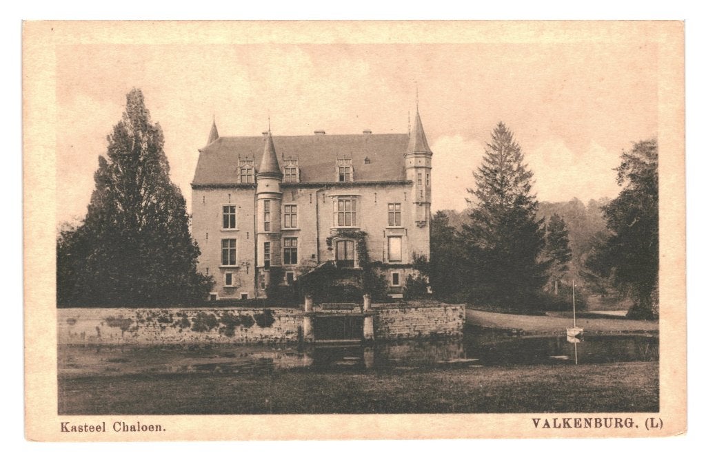 940303	Valkenburg	Kasteel	Chaloen Onbeschreven, Ophalen of Verzenden, 1920 tot 1940, Ongelopen, Limburg