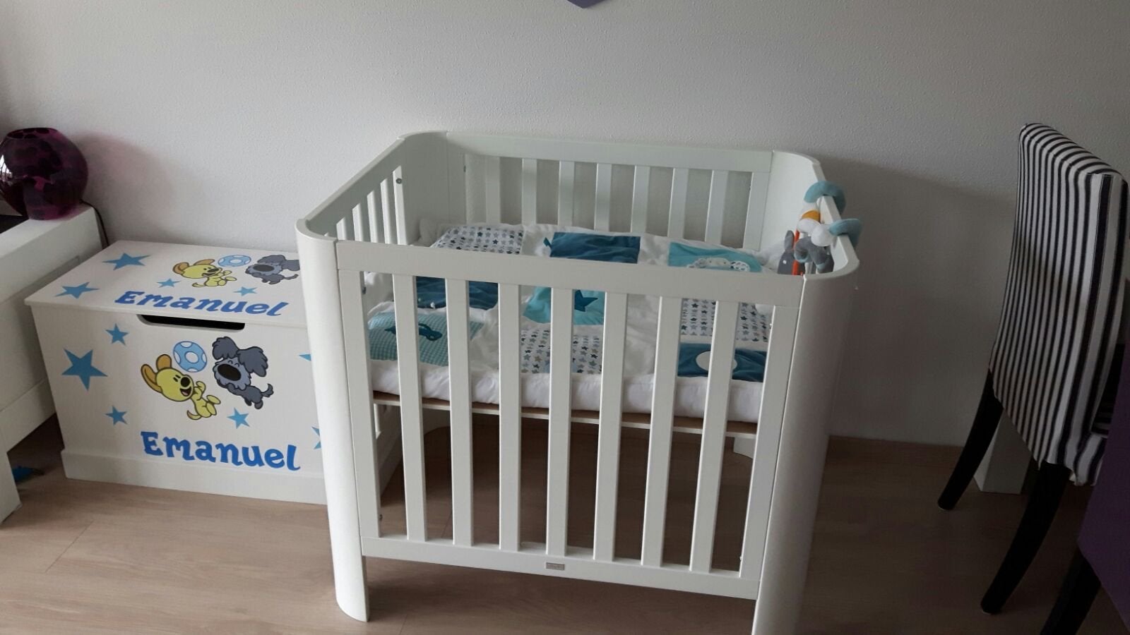 Box van babydump, Ophalen, Gebruikt