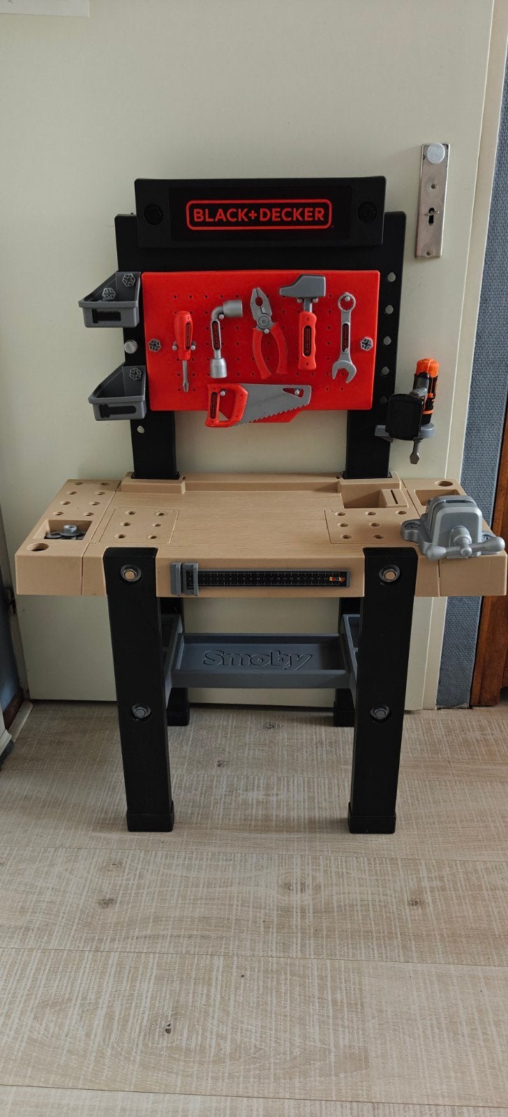 Black+Decker Smoby Werkbank voor Kinderen, Ophalen, Gebruikt, Bouwen