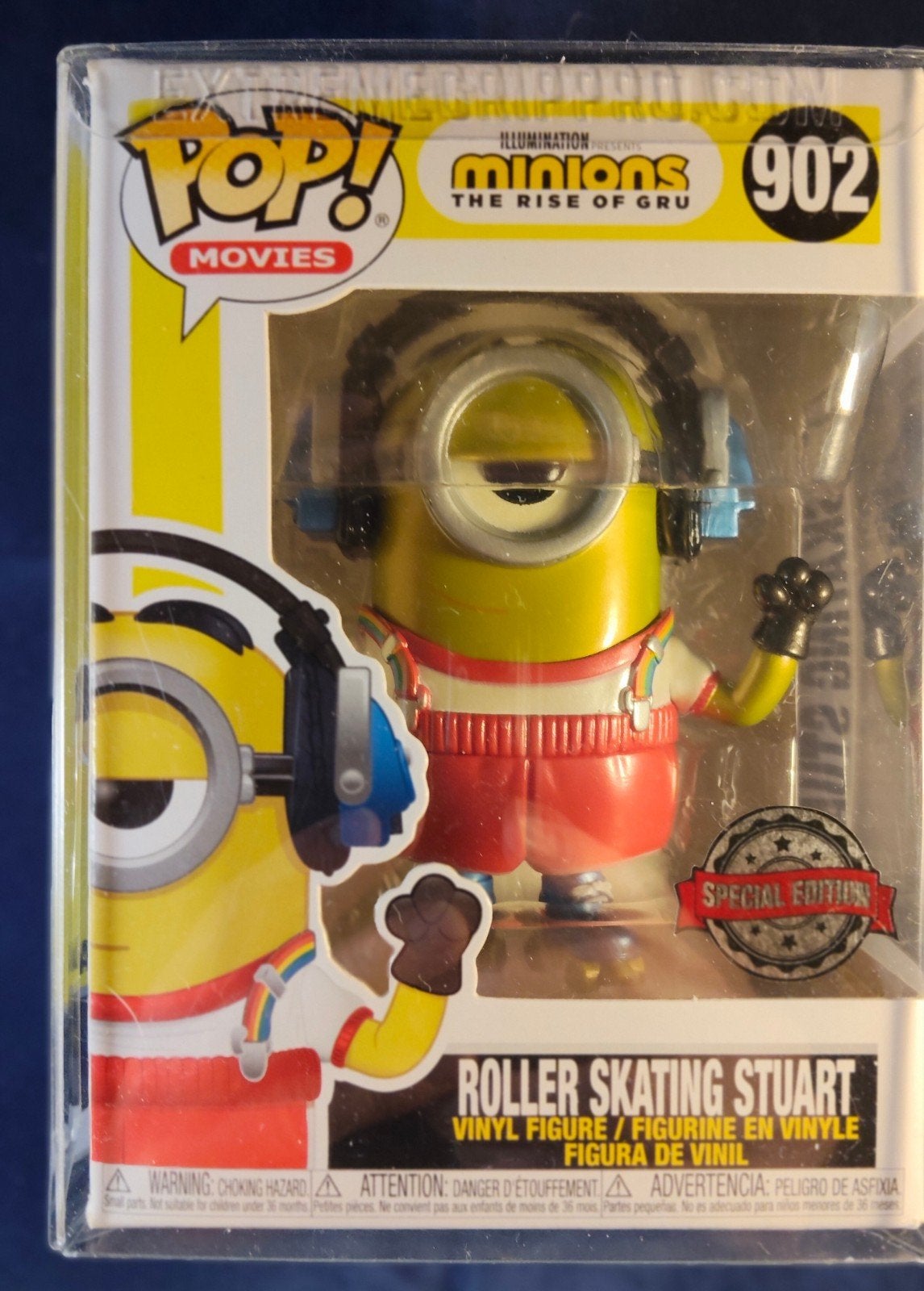Funko Pop! Minions: The Rise of Gru - Roller Skating Stuart, Ophalen of Verzenden, Nieuw