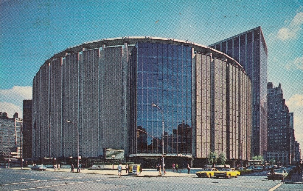Ansichtkaart - 1975 - USA - Madison Square Garden New York, Verzenden, 1960 tot 1980, Gelopen, Gebouw