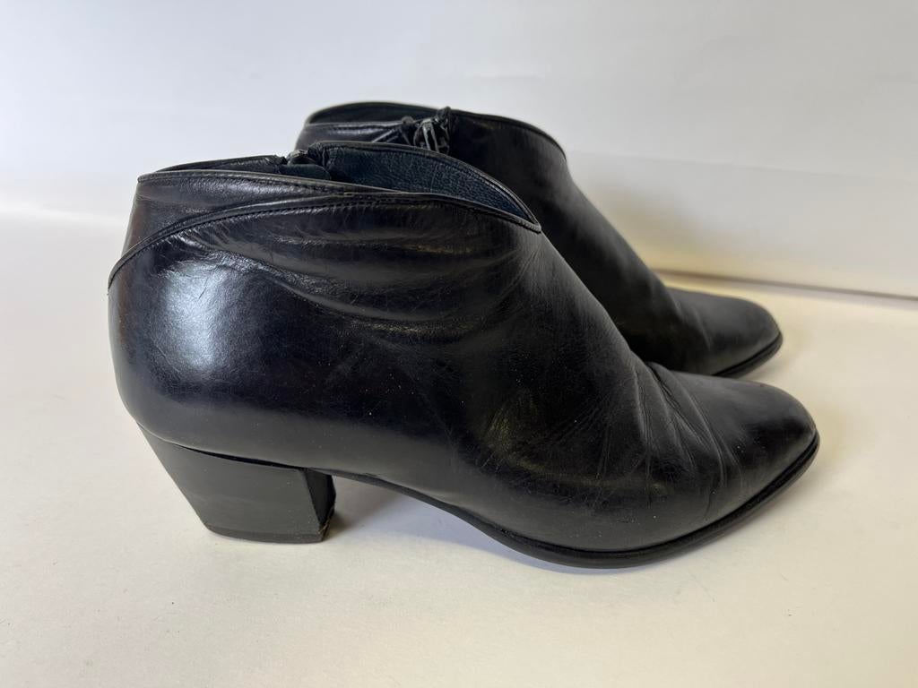 Mooie dames laarsjes schoenen zomer donkergroen mt 34, Ophalen of Verzenden, Gedragen, Overige kleuren