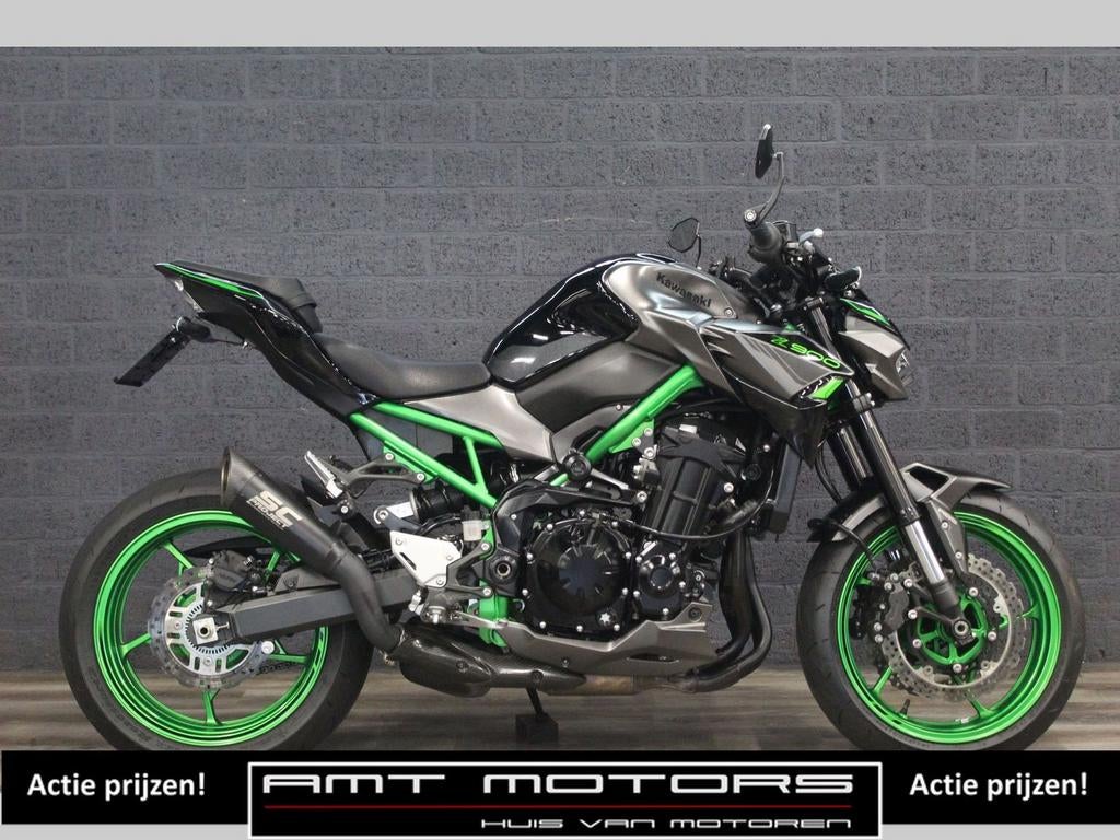 KAWASAKI Z900 ABS (bj 2024)  SLECHTS 2,646 km SC-Project, 4 cilinders, 948 cc, Bedrijf, Onbekend