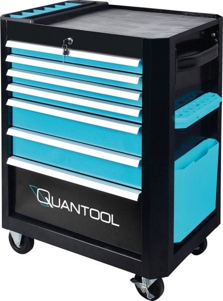 QUANTOOL 217-delige gereedschapwagen GRATIS VERZENDING, Verzenden, ., Nieuw, .