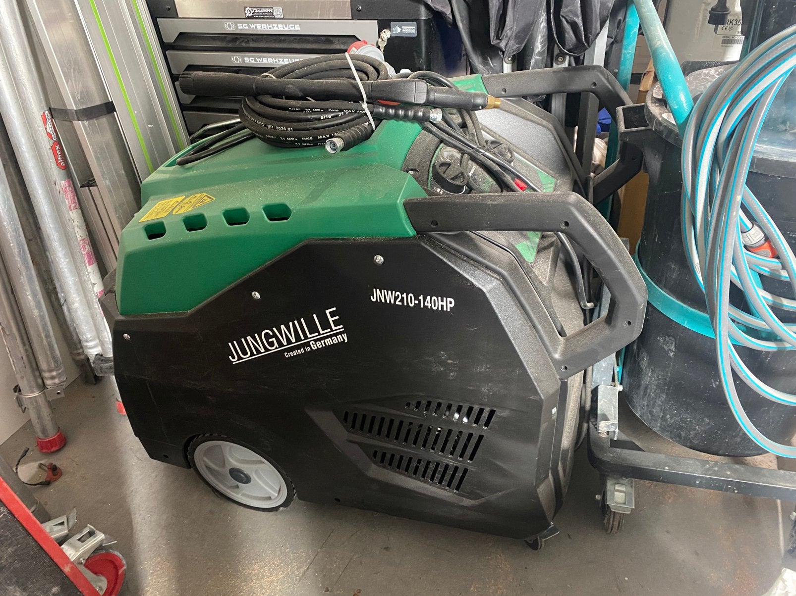 Jungwille hogedrukreiniger, Ophalen, Nieuw, Elektrisch