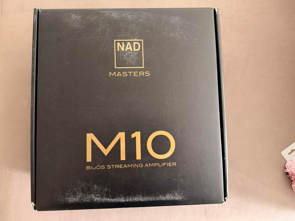 NAD Masters M10 v1 BluOS Streaming Amplifier, Audio, Tv en Foto, Gebruikt, 120 watt of meer, Stereo, Ophalen