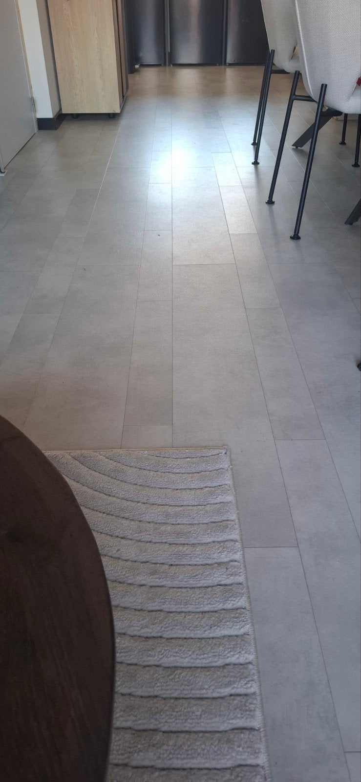 TFD Rigid Click PVC Vloer Betonlook (ca. 40-45m2), Ophalen, Kunststof, 50 tot 150 cm, 10 m² of meer