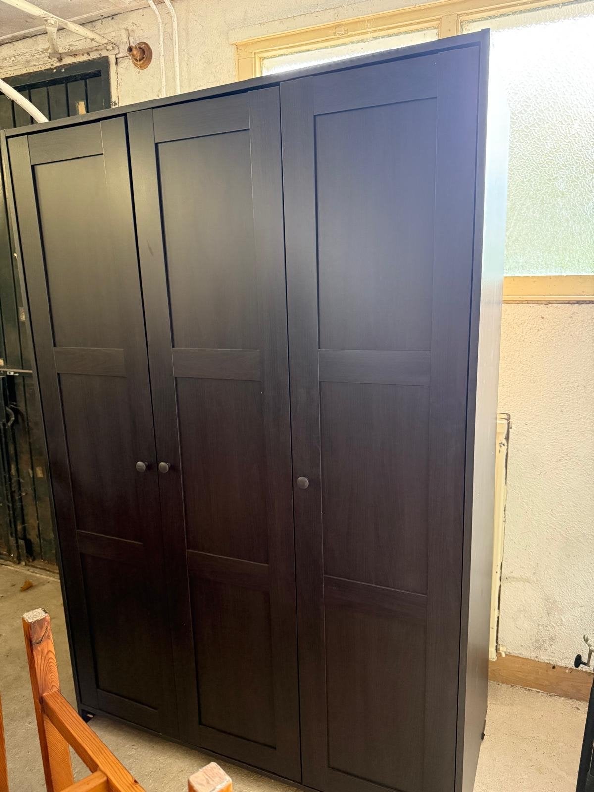 Ikea kledingkast - Ruime 3-deurs kast, Ophalen, Gebruikt, 100 tot 150 cm, 200 cm of meer