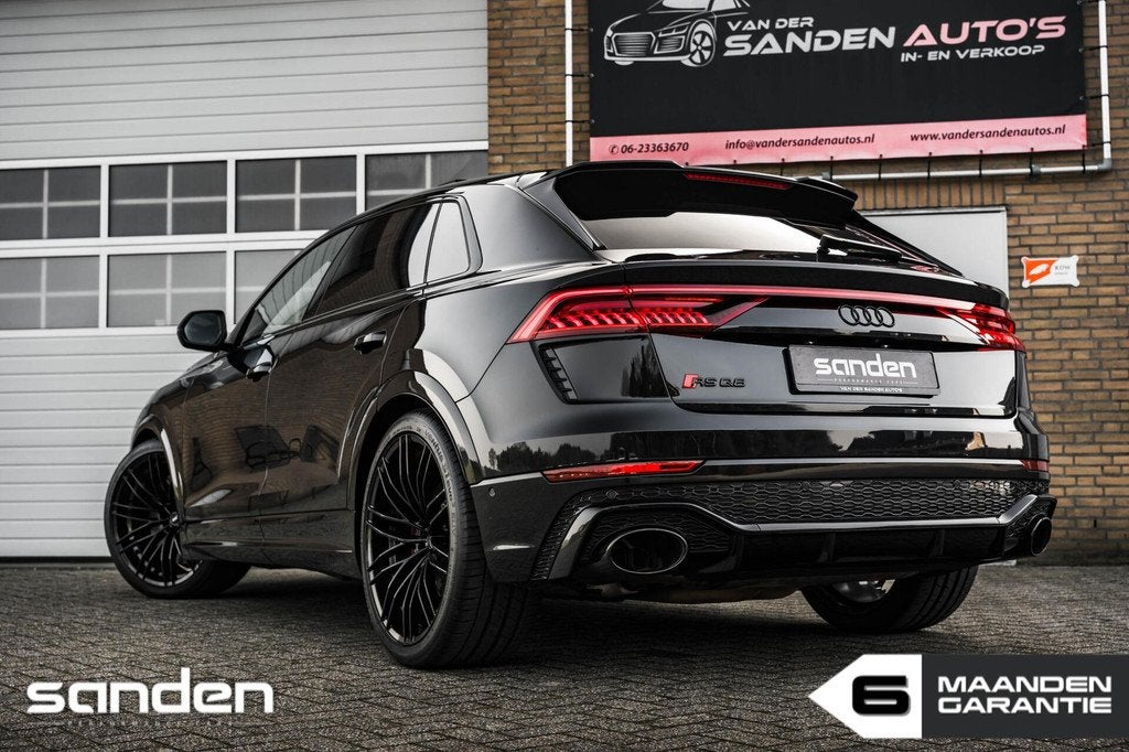 Audi RSQ8 4.0 TFSI quattro|ABT|Keramisch|Pano|B&O|Carbon|HUD, Auto's, 600 pk, Zwart, Bedrijf, Vierwielaandrijving
