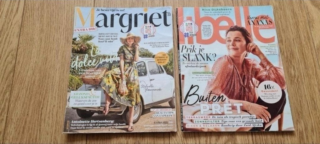 Libelle en Margriet nr. 23 2024, Ophalen of Verzenden, Zo goed als nieuw, Damesbladen
