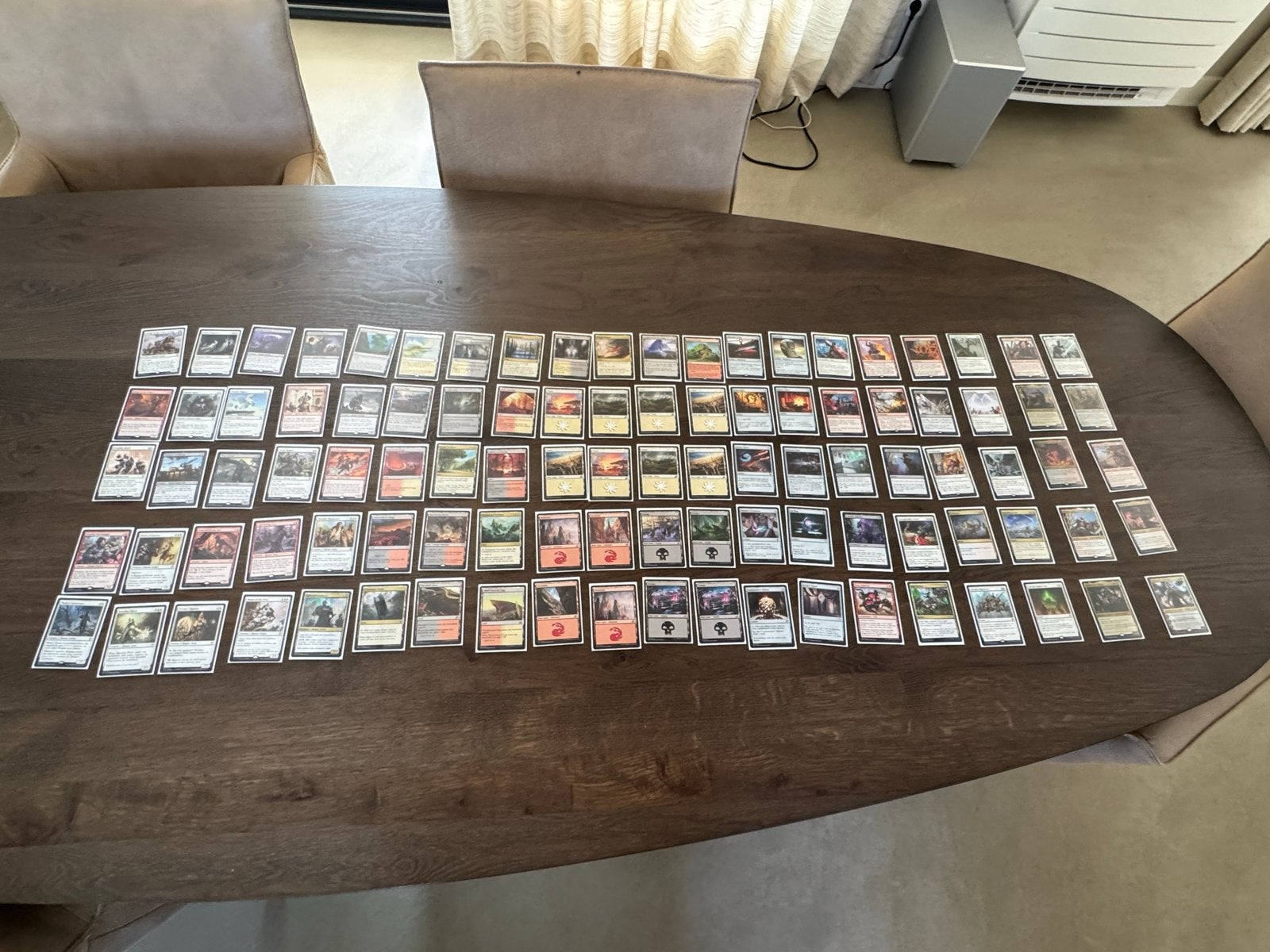 Magic The Gathering complete set uit 2021, Ophalen of Verzenden, Zo goed als nieuw, Speeldeck