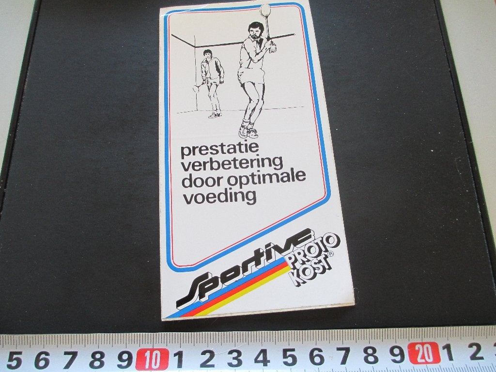 sticker Spotive Proto Kost  Squash, Ophalen, Zo goed als nieuw