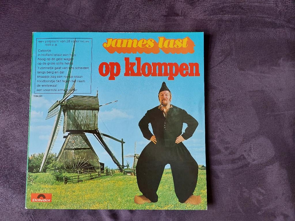 LP:  JAMES LAST  -  Op klompen, Cd's en Dvd's, Vinyl | Overige Vinyl, Ophalen of Verzenden, Gebruikt, 12 inch