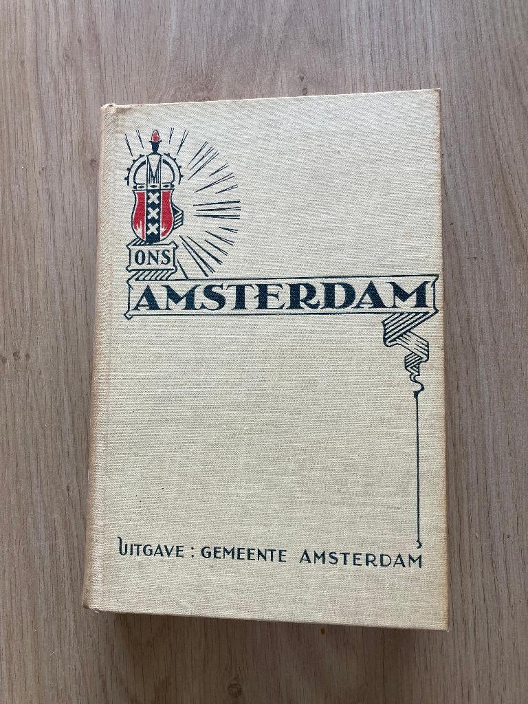 Boek ons Amsterdam, Ophalen of Verzenden, Gelezen