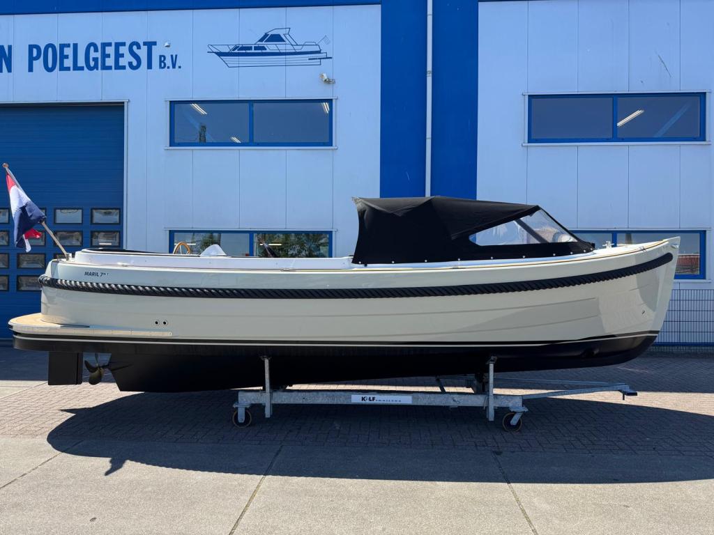 Maril 7NXT met Vetus 52pk (bj 2025), Watersport en Boten, Nieuw, Polyester, Diesel