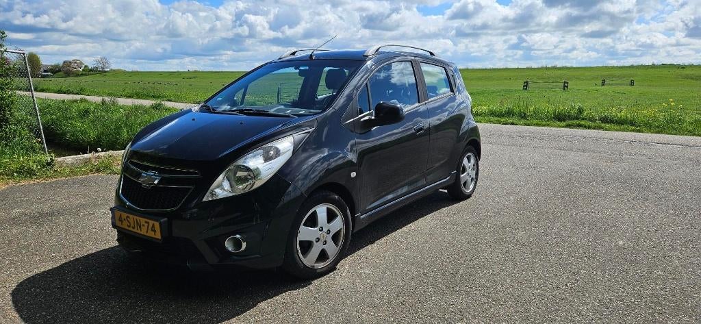Chevrolet Spark Sport 1.2 2012 Zwart -, Voorwielaandrijving, Stof, 200 kg, 4 cilinders