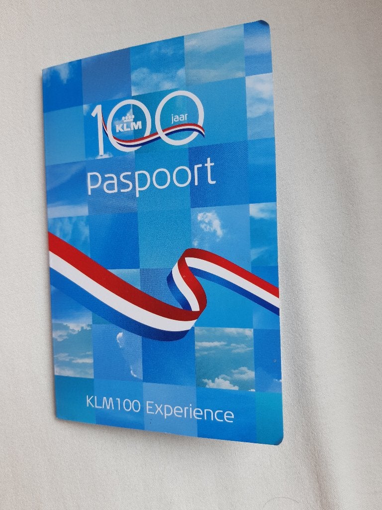 klm paspoort. 100 jaar KLM Experience, Ophalen of Verzenden, Nieuw, Overige typen