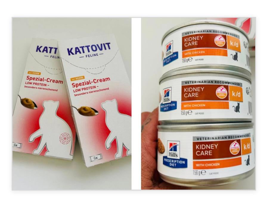 Kattovit cream stick en KD Hills blikjes voer kat kidney, Dieren en Toebehoren, Ophalen of Verzenden, Kat
