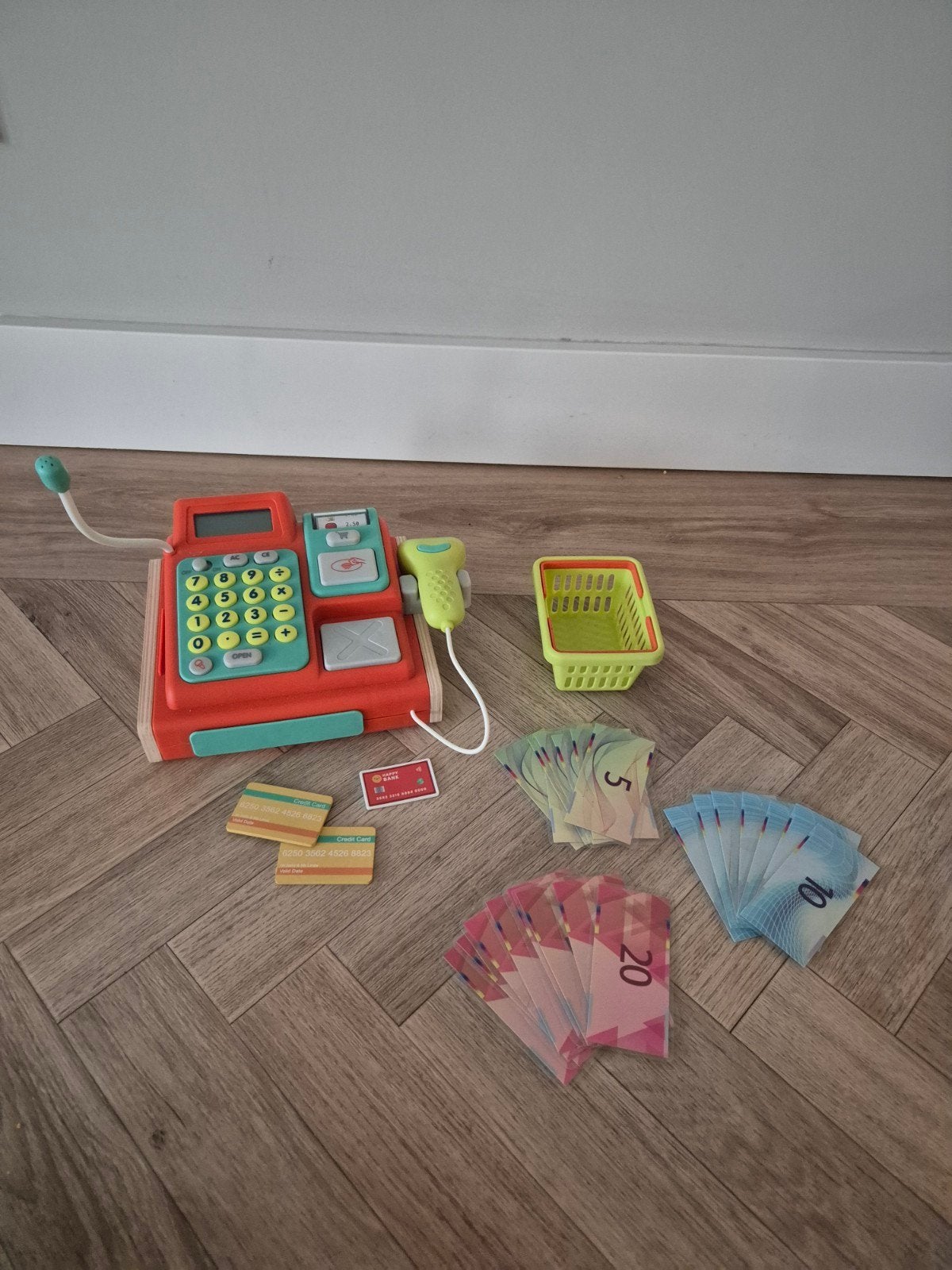 Speelgoed kassa met accessoires, Ophalen of Verzenden, Zo goed als nieuw, Overige typen