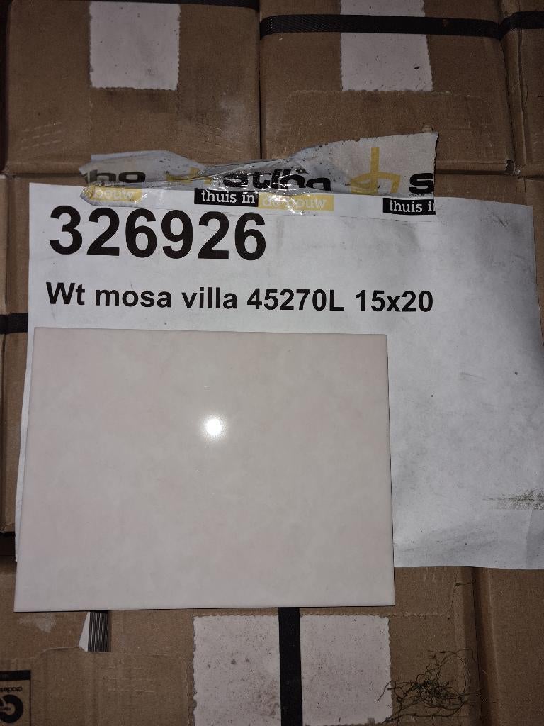 Mosa wandtegels, Ophalen, Overige materialen, Overige typen, Nieuw