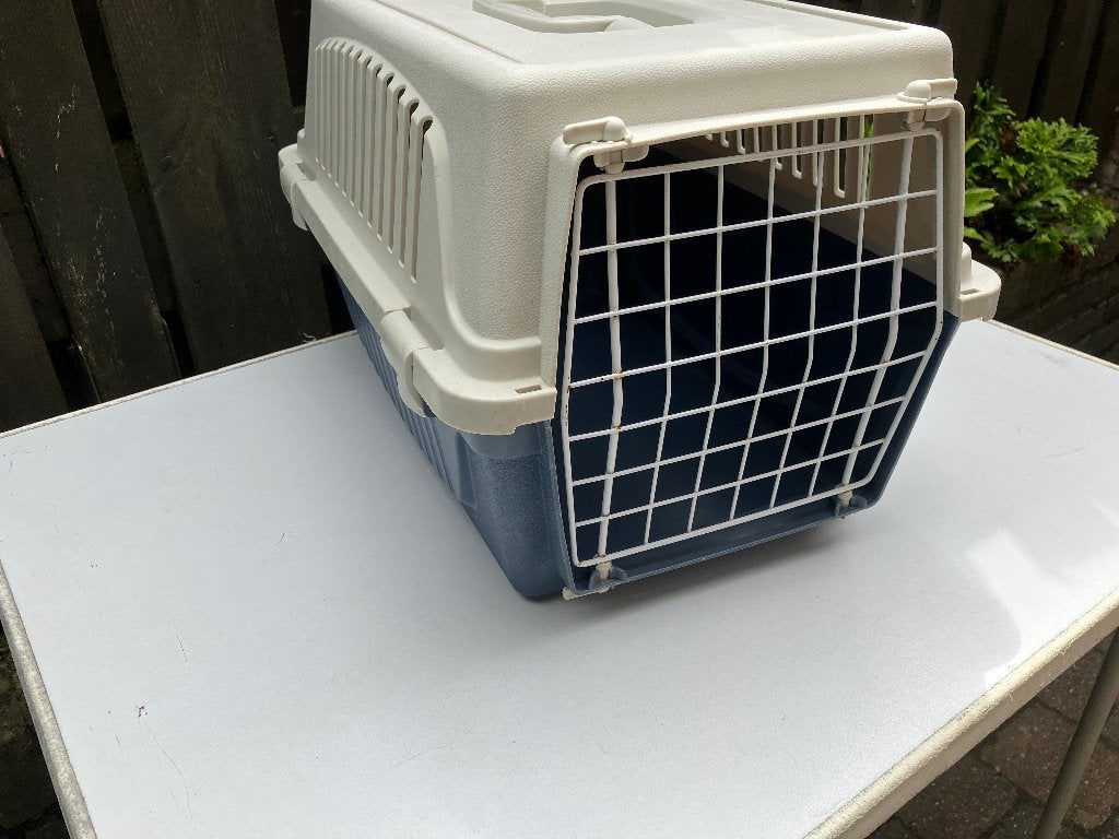 Ferplast transportbox, Ophalen, Gebruikt