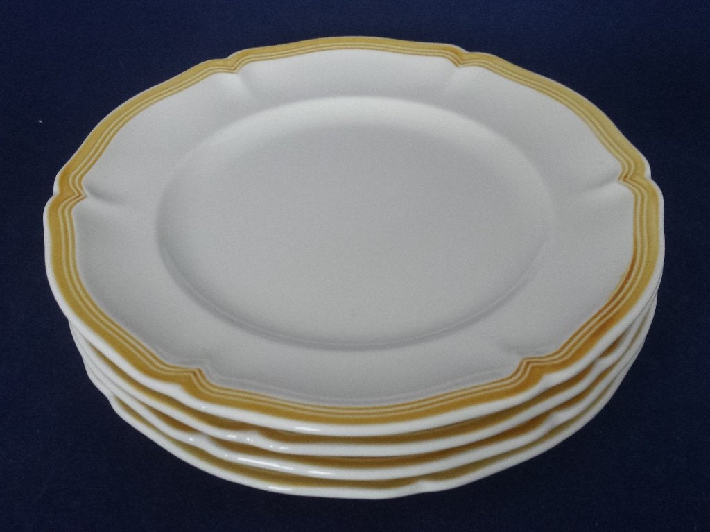 Villeroy & Boch Parkland Nature - 4 gebaksbordjes, Villeroy & Boch, Ophalen of Verzenden, Zo goed als nieuw, Bord(en)