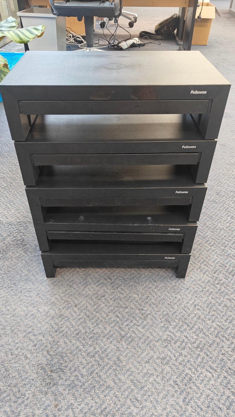 Fellowes monitorstandaard 5 voor € 20, Ophalen of Verzenden